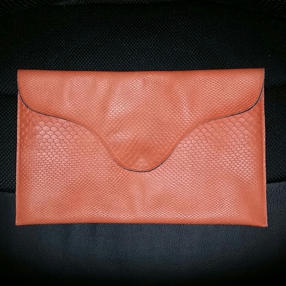 JJ WINTERS python snakeskin envelope clutch - Picture 3 of 4