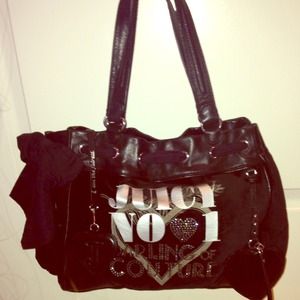 Black Juicy couture handbag