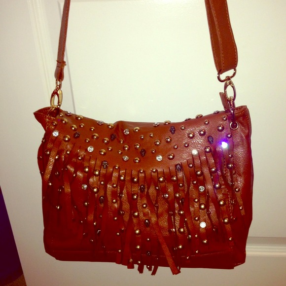 Tan Aldo Satchel