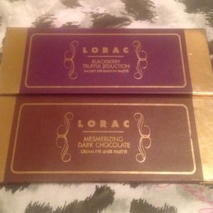 Lorac Chocolate Bar Eyeshadow and Cream Eyeliner