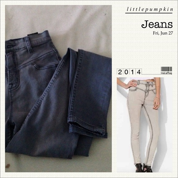 BDG High-Rise Seamed Jean - Castle Rock-