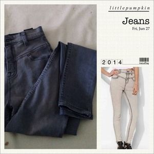 BDG High-Rise Seamed Jean - Castle Rock-