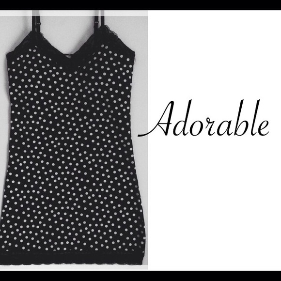 Lace Trimmed Racer Back Cami