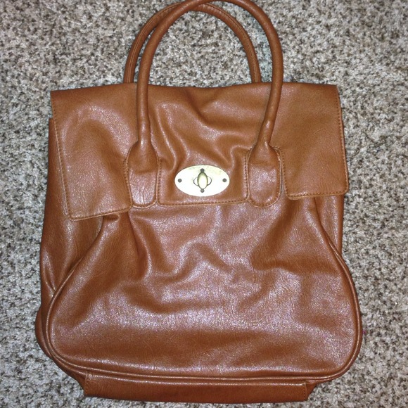 Handbags - NWOT Cognac Handbag