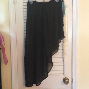 High low skirt