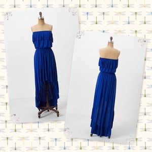 Anthropologie Damia Strapless Chemise