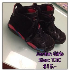 Jordan's for girl 12c