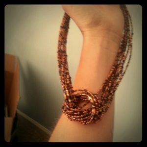 Casual beaded necklace