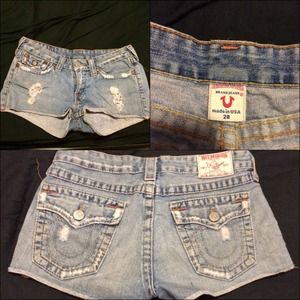 True religion shorts