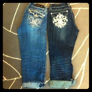 Two pairs of LA Idol caprees