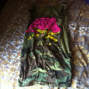 camo star wars muscle tee