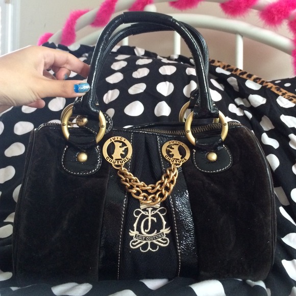Excellent condition Juicy Couture black handbag