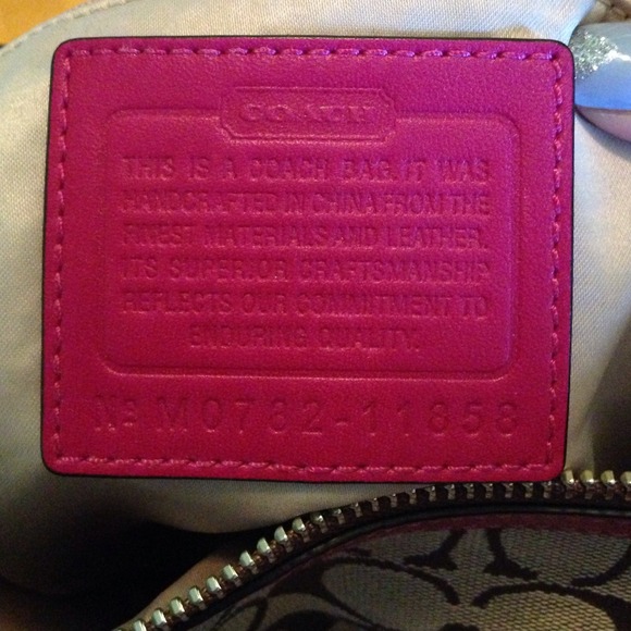 Authentic Coach Handbag - Picture 4 of 6