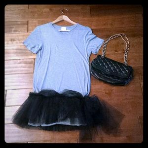 RED VALENTINO Tuille Skirt Dress