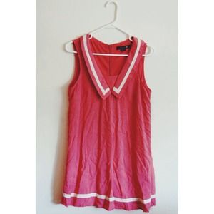 Peach sailor dress