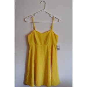 Cute yellow sun dress