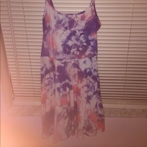 Tie Dye Skater Dress