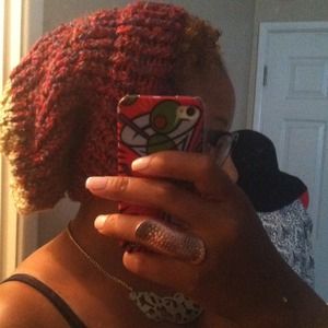 Cute slouchy two tone beanie!!!