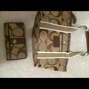 Coach Purse and Wallet