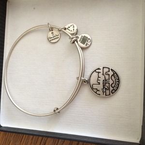 Alex and Ani silver Boston bracelet