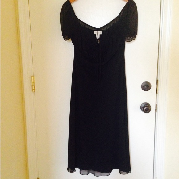 NWOT Black Babydoll Dress