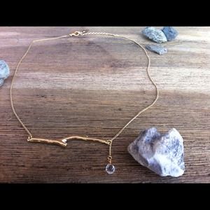 C&i tree branch necklace