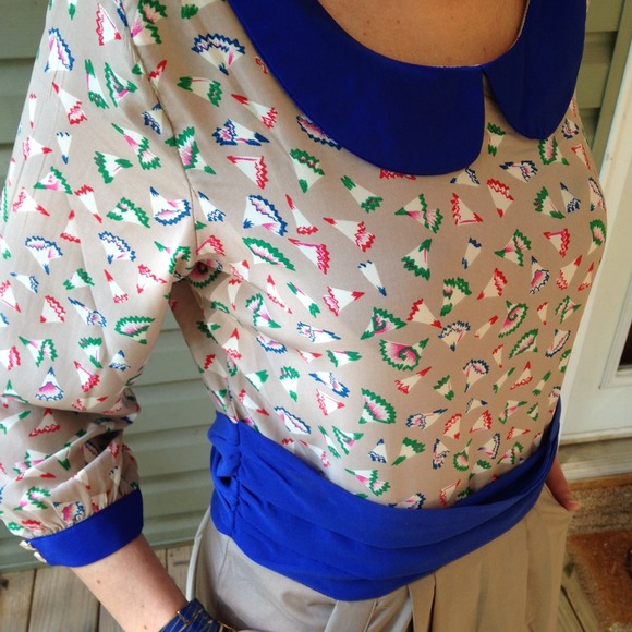 ๐BUNDLED๐ ๐HP 7/27๐Freeway Blue & Gray Dress - Picture 3 of 4