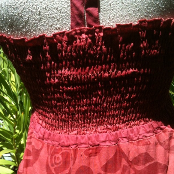 MaxRave dark pink cotton sundress, Medium - Picture 4 of 4