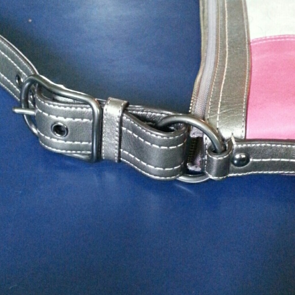 Coach Pink Patchwork Purse Large - Picture 5 of 5