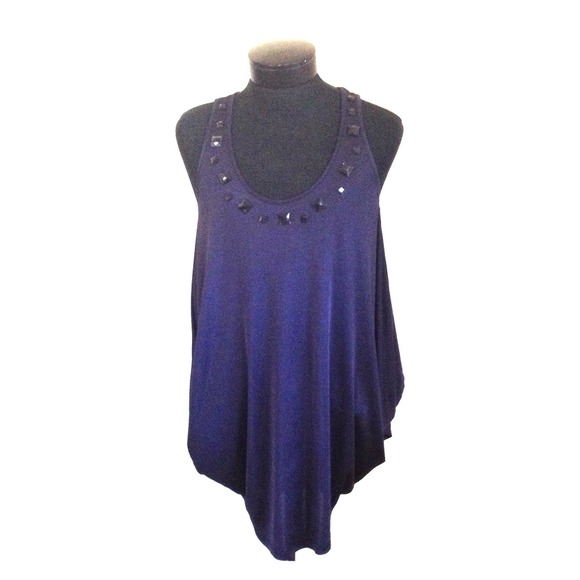 Forever 21 Navy Blue Top