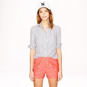 J.Crew Neon Jacquard Tap Short