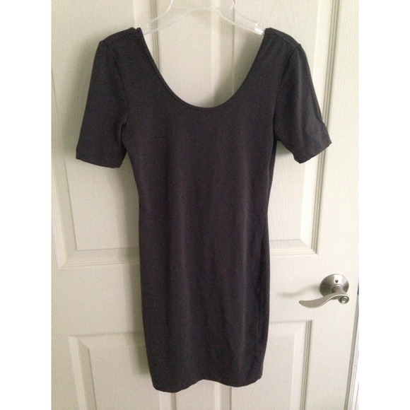Forever 21 Heather Gray Bodycon Dress