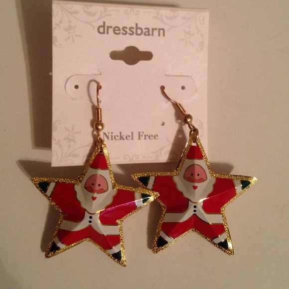 Holiday Santa Claus Earrings