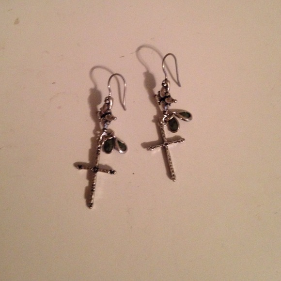 Cross Styled Earrings