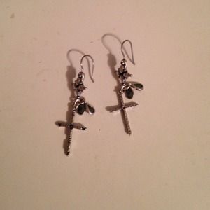 Cross Styled Earrings