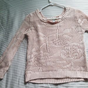 Light Baby Pink Knit Sweater