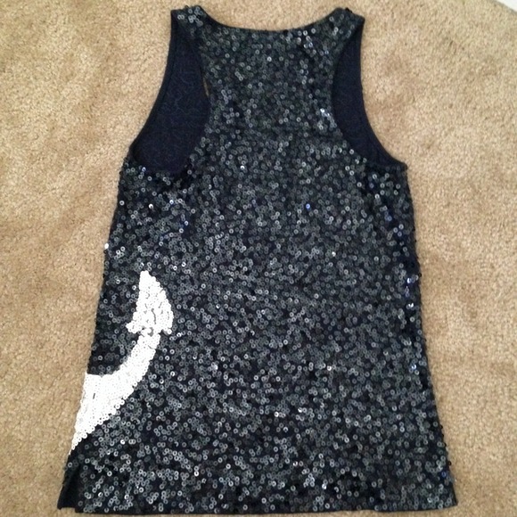 J. Crew Tops - J. Crew Sequin Anchor Tank J. Crew Tops - J. Crew Sequin Anchor Tank