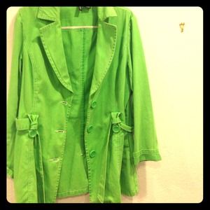 Green jacket