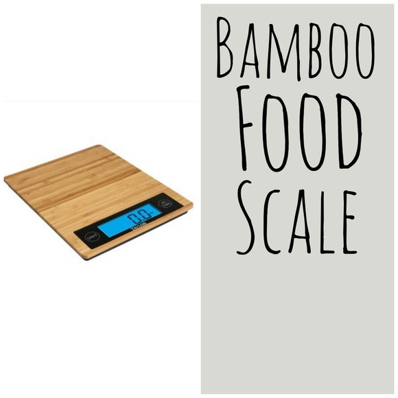 Brand new in box! Taylor Bamboo Food Scale