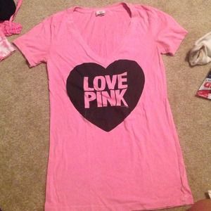 Pink Victoria secret shirt