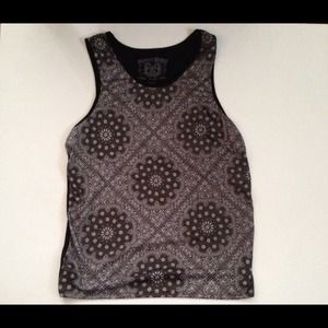 Bandana Print Tank Top