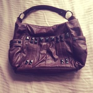 Leather Studded Bag