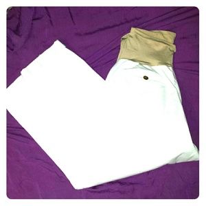 Maternity cropped pants
