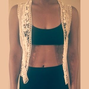Crochet vest