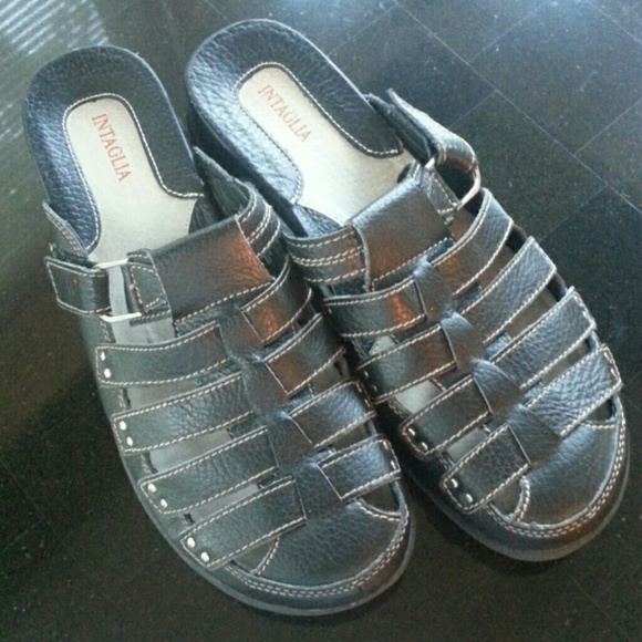 Leather Mule Sandals *Sold*