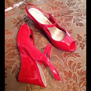 "Chaps" Platform Wedge Sandals