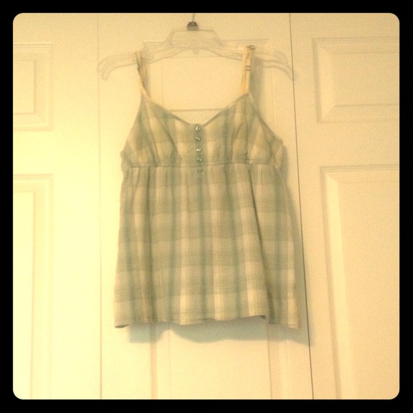 Plaid Tank Top