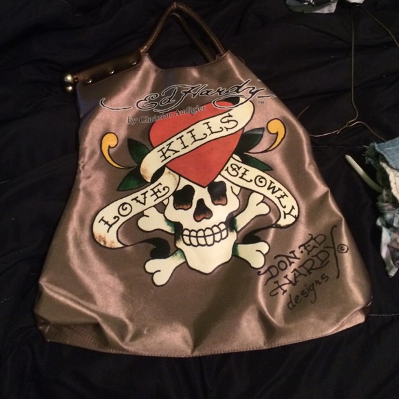 Ed hardy bag never used