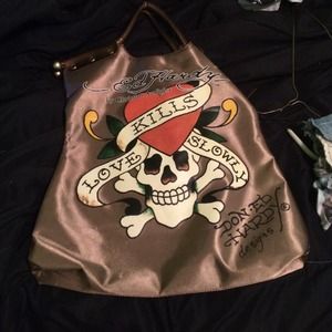 Ed hardy bag never used