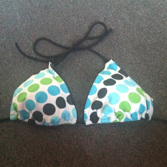 Polka Dot Bikini Top! :)